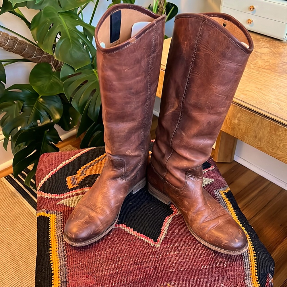 Frye Melissa riding boots